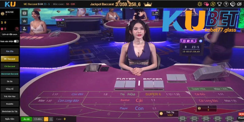 Baccarat đứng top 1 về lượt chơi