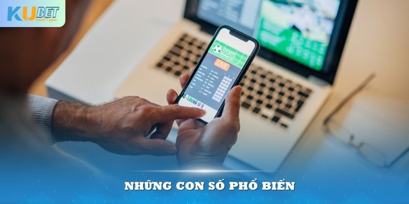 Những con số phổ biến trong cách đọc kèo bóng đá Tài/ Xỉu